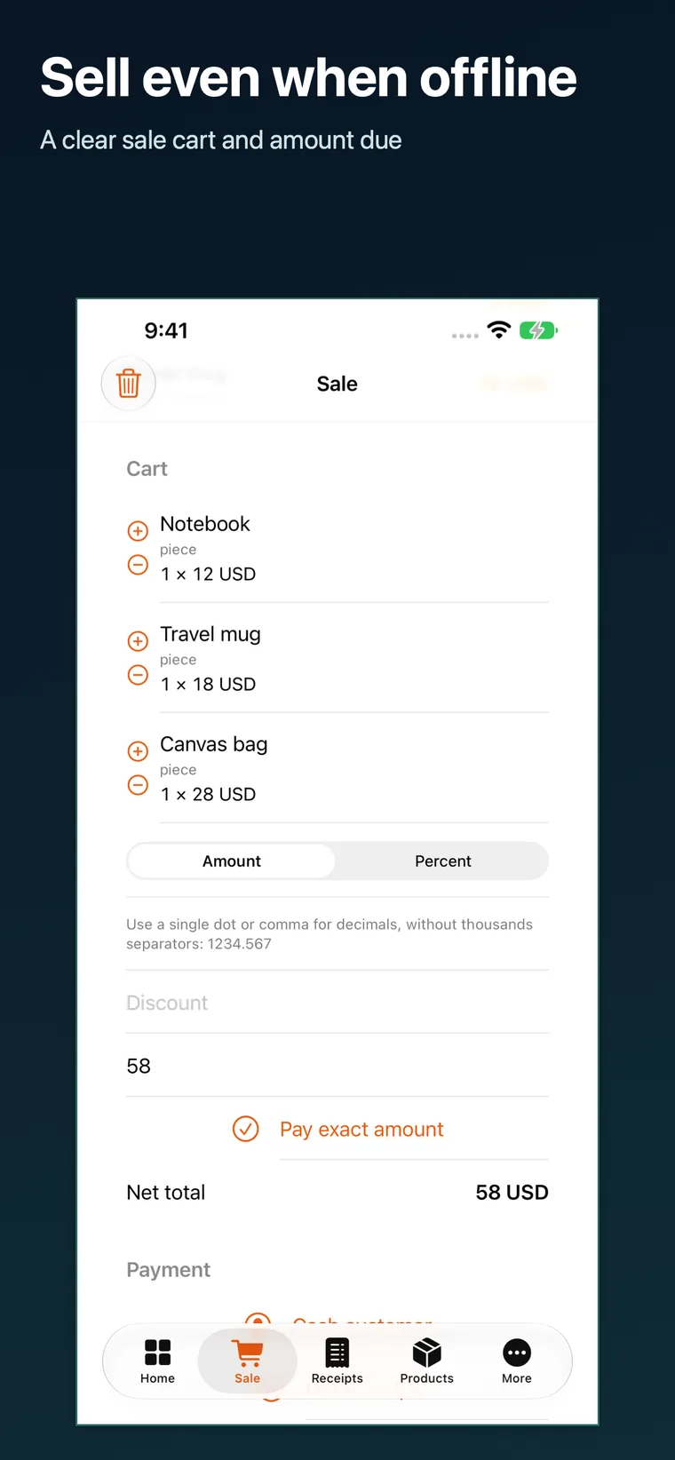Codekenz Sales — POS & Inventory — screen 2