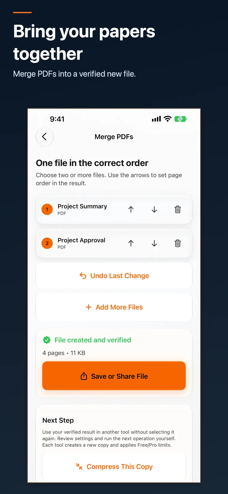 EasyPDF — screen 2